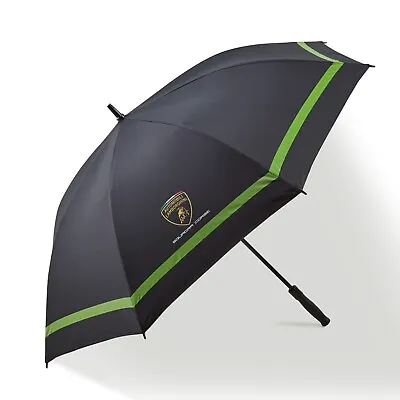 Lamborghini Squadra Corse Team Golf Umbrella Black/Green • $79.99