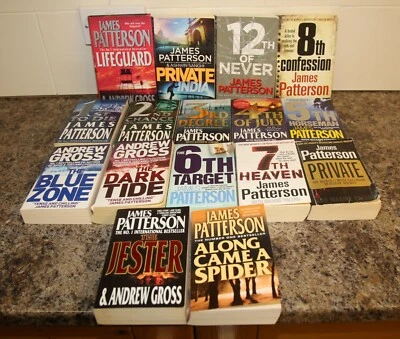 £24.99 • Buy James Patterson X14 Books Women's Murder Club 1-8 &12 X2 Private In Book Bundle