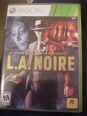 (Xbox 360 L.A. Noire Includes 3 Disc Booklet Case Game Add-On Download Insert • $9.99