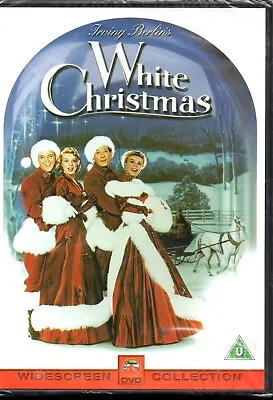 WHITE CHRISTMAS - Bing Crosby Danny Kaye - DVD *NEW & SEALED* REF:PHE8121 • £1.49