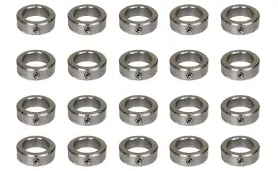 5/8  Bore Stainless Steel Set Screw Shaft Collar OD 1-1/8  Width 1/2  (20 PCS) • $44.99