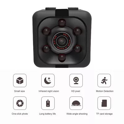 Mini Wifi 1080P Camera Wireless Spy Hidden Night Vision Security Cam HD Monitor • $13.99