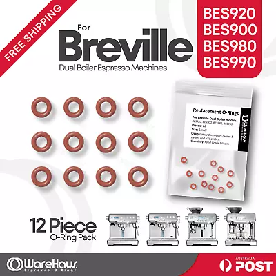 12pce O-Ring Set BES920 BES900 BES980 Breville Dual Boiler Oring O Rings • $8