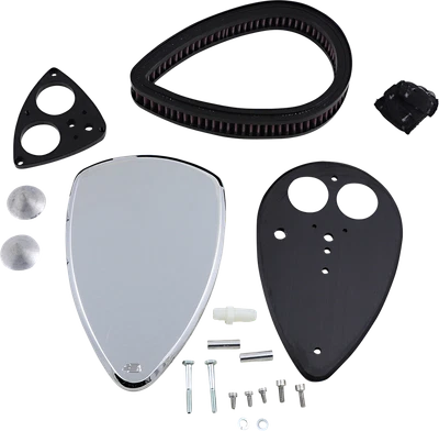 $377.95 • Buy Smooth Big Air Kit Cleaner Filter Assembly Chr Washable Yamaha V Star 950 09-16