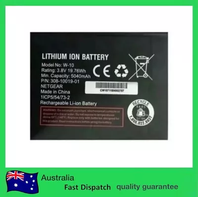 *2024* W-10 W10 Battery For Telstra Netgear NightHawk M1 MR1100 Broadband Router • $19.90