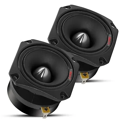 5Core Pair 3.5-Inch 300 W Titanium Bullet Super Tweeters Car Audio Horn Speaker • $22.99