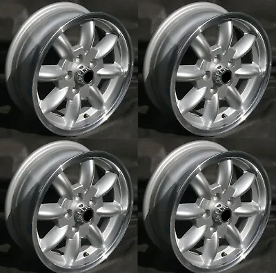 4x MINILITE STYLE DESIGN RIMS NSU TYPE 110 1200 C 5.5x13 ET25 TÜV • $641.31