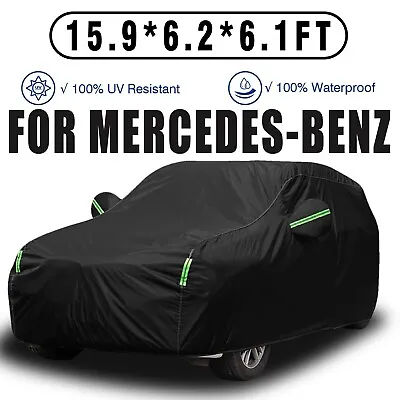 For Mercedes-Benz Full Car Cover Outdoor 100% Waterproof UV All Weather Protect • $59.95