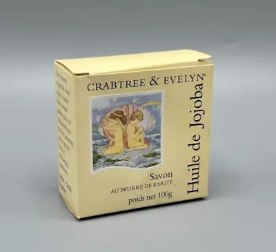 New Crabtree & Evelyn Jojoba Oil Triple Milled Soap With Shea Butter 100g 3.5 Oz • $35