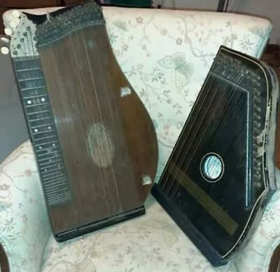 Pair Of Vintage Harps Sold Together  • $300