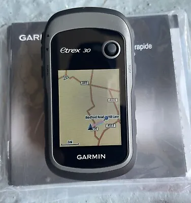 £65 • Buy Garmin ETrex 30x Handheld GPS Unit With 3-axis Compass & Barometric Altimeter
