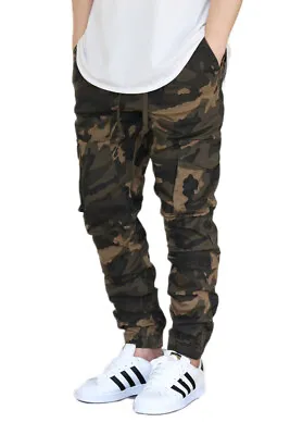 Men's Cargo Twill Stretch Jogger Pants (s-5xl) 6 Colors * Victorious *  • $28.95