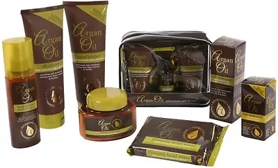 Argan Oil Hair / Face Treatment With Moroccan Argan Oil Extract - All Products! • £5.99