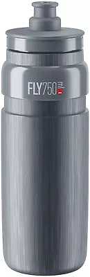 Elite SRL Fly Tex Water Bottle - 750ml Grey • $13.21