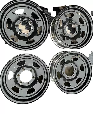 Toyota Landcuiser Chrome Rims Wheel Set FJ40 FJ60 Vintage Offroad OEM • $599.99