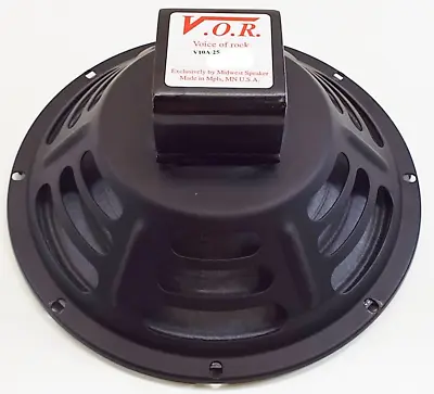 VOR 10  Alnico Magnet 25 Watt Guitar Speaker - Jensen P10R Upgrade - 4 Ohm NEW! • $99.95