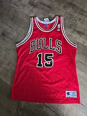 Vintaged Ron Artest #15 Chicago Bulls MESH Red Screened Jersey Champion 44 L • $120