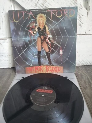 $19.99 • Buy Lita Ford - Out For Blood 1983 US 1st HRM - Vinyl Record LP Album VG+