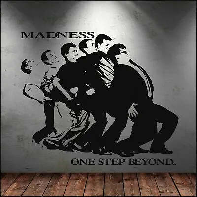 Madness Album Cover One Step Beyond Wall Art Sticker Cut Vinyl Decal Poster • £29.49