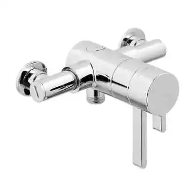 VADO CELSIUS EXPOSED 1/2  THERMOSTATIC SHOWER VALVE CHROME WG-179M-CP £320rrp • £69.95