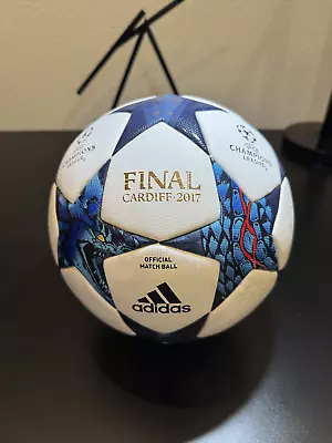 Champions League Cardiff Final Match Ball OMB Real Madrid 2017 Adidas UEFA FIFA • $129