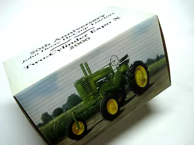 Ertl 16038a 50th Anniversary John Deere Hi-crop Model A Tractor 2 Cylinder Expo • $79.95
