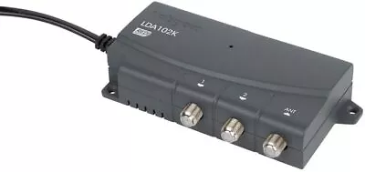 Labgear TV Signal Booster Aerial Amplifier 2 Way Signal Distribution Amplifier • £30.99