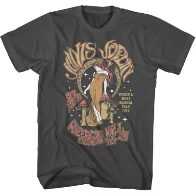 New Janis Joplin T-Shirt Fairy And Moon Classic Rock Mens Vintage Smoke Cotton • $29.99