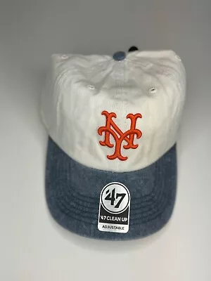 MLB New York Mets 47' Clean Up Brand Adjustable Hat • $25