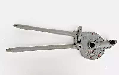 RIDGID 35170  358 Geared Ratchet Tube Bender For 5/8   OD 3  Radius Tubing # 1 • $235