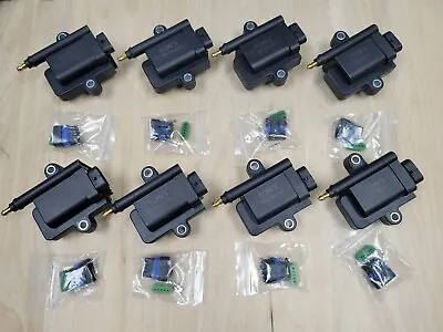 $380 • Buy (8) New IGBT IGN1A High Output IGBT Inductive Smart Ignition Coil LS LS1