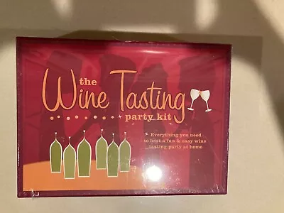 $10 • Buy  The WINE TASTING PARTY KIT By Chronicle Books  NIB Everything To Host A Party! 