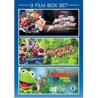 Muppets From Space/Muppets Take Manhattan/Kermit's Swamp... DVD (2011) Joan • £2.99