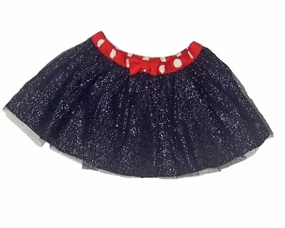 Disney Minnie Mouse Toddler Girls' Sparkle Tutu Tulle Skirt - Blue - Size 2T • $9.99