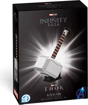 Marvel - Thor Hammer 3D Puzzle - U Games From Tates Toyworld • $39