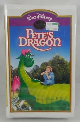 Walt Disney's Masterpiece Pete's Dragon ERROR CLAMSHELL?? VHS Movie SEALED • $1414.20