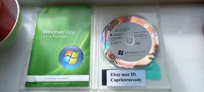 £36.99 • Buy Microsoft Windows Vista Home Premuim (64 Bit Version Disc),,