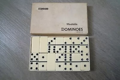 Vintage Standard Marblelike Dominoes #616 • $34.95