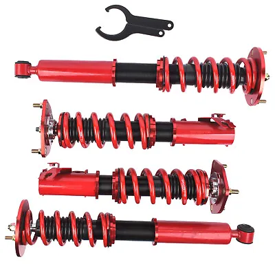 Coilovers Shock Suspension Kit For Nissan 95-98 S14 240sx Non-damping Adjustable • $240