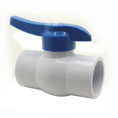 Thrifco 6415218 4 Inch Slip PVC Ball Valve - Blue Handle (Heavy-Duty) • $59.33