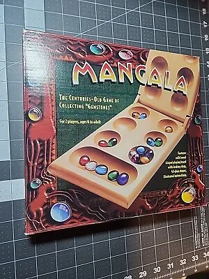 Mancala Folding Wooden Game Board • $6.50