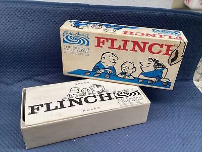 FLINCH The Famous Card Game - Parker Brothers - Vintage 1963 W/instructions • $10