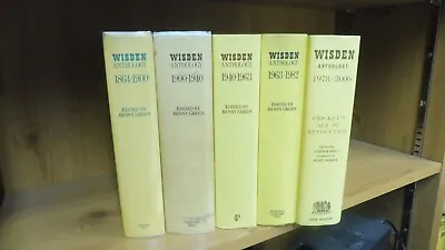 £29.95 • Buy 5 X Wisden Anthologies: 1864-1900, 1900-1940, 1940-1963, 1963-1982 & 1978-2006