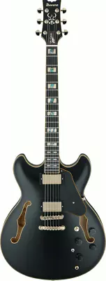 Ibanez JSM20 BKL John Scofield Electric Guitar W/Case (Black Low Gloss) • $2173.95