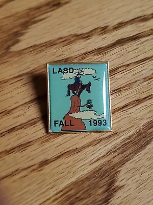 1993 LASD Posse Los Angeles County Sheriffs Deptartment Spring Posse Ride Pin Ko • £13.51