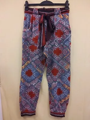 Hippy Bo-ho  Multicolored Trousers Size M. • £15