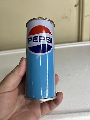 Vintage Pepsi Cola   Collectors Can Chinese Open At Bottom • $45