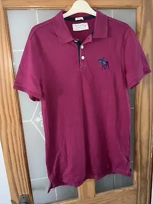 Mens Abercrombie  Retro Polo Size M • £0.99