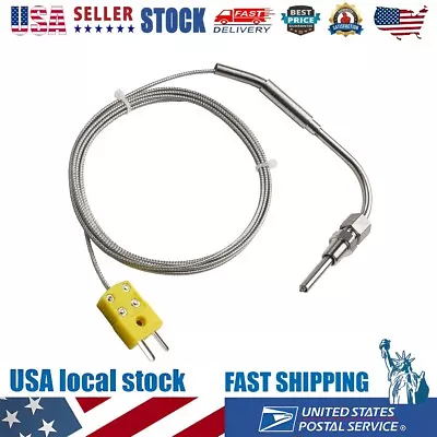 1X EGT Type K Thermocouple Exhaust Probe High Temperature Sensor 1/8 NPT Thread • $10.79