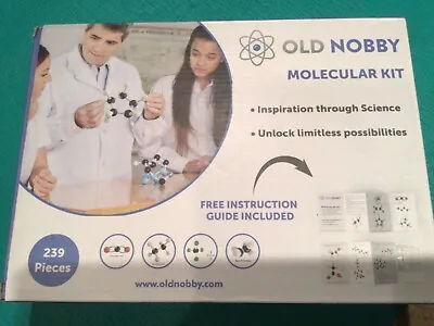 Molecular Kit OLD NOBBY Organic Chemistry (239 Pieces) With Learning Guide • $9
